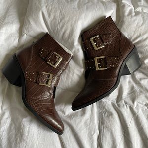 ASOS Stradivarius heeled boots